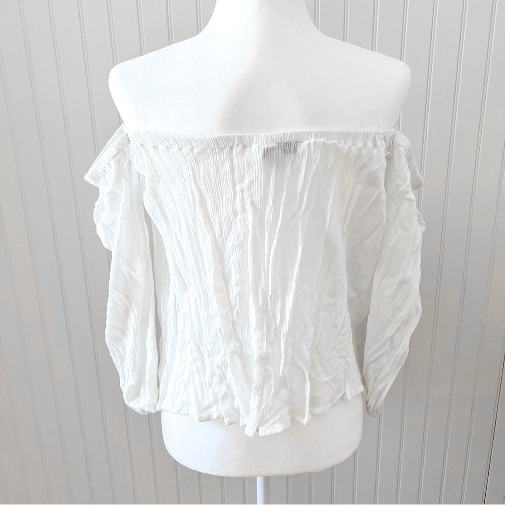 Abercrombie & Fitch Off The Shoulder Blouse - Picture 5 of 5
